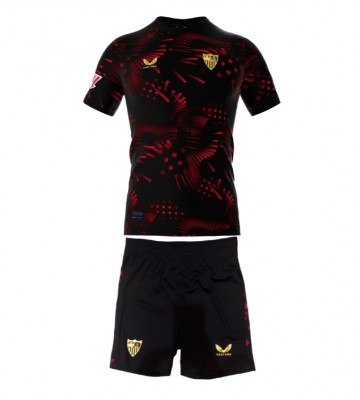 Sevilla Tercera Equipación Niños 2024-25 Manga Corta (+ Pantalones cortos)